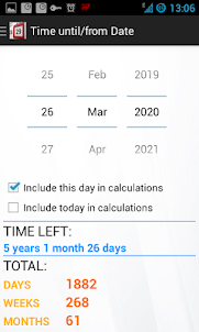 Date (Days) Calculator