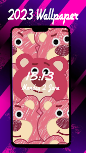 Cute Lotso Pink Bear Wallpaper