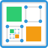 Dots and Boxes Squares - Connect the Dots icon