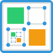 Dots and Boxes Squares - Connect the Dots  Icon