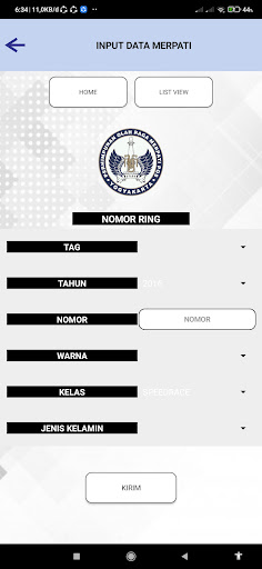 Android application MATARAM screenshort