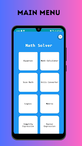Math Scanner with Solution App
