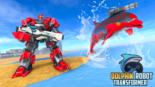 Dolphin Robot Transform: Robot War screenshots 7