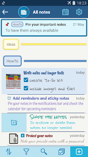 Note Manager: Notepad app with لقطة شاشة