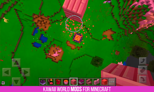 Kawaii World Mod Pink Screen 2