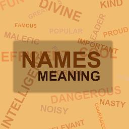 Imagen de ícono de Names Meaning