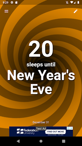 Sleeps Until Screen 2