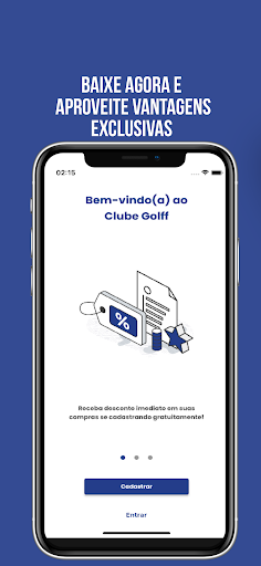Android application Clube Golff screenshort