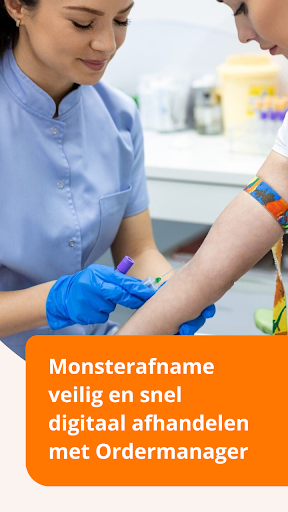Android application ZorgDomein Ordermanager screenshort