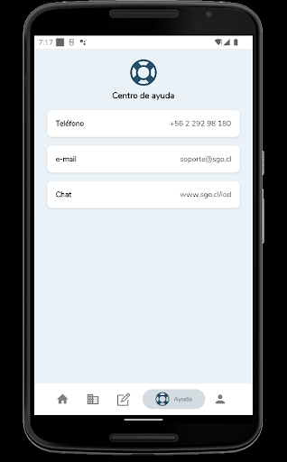 Android application LOD SGO screenshort