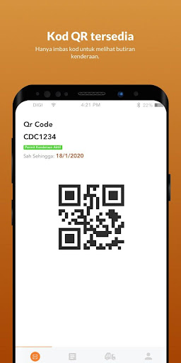 Android application Doket Pahang Driver screenshort