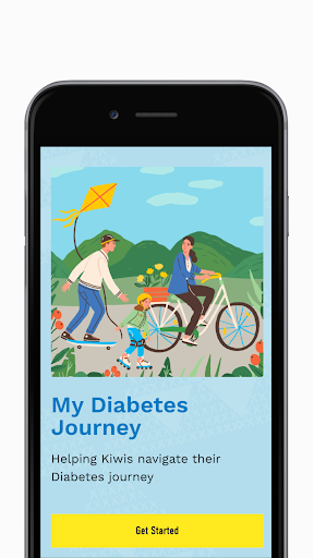Android application My Diabetes Journey screenshort