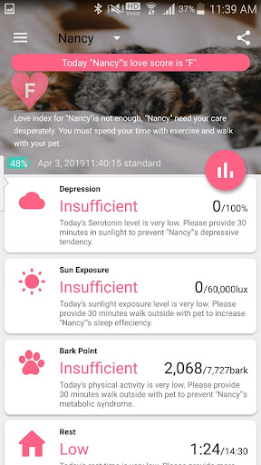 Android application puppydoc,pet&gang,doggy&pet screenshort