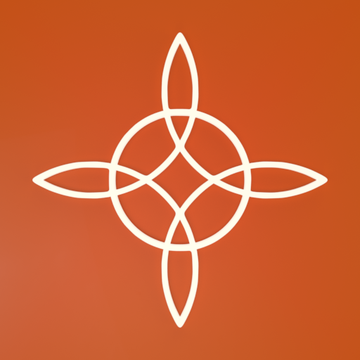 Runes Reading - Runic Cross Logo