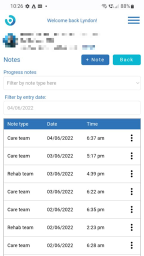 Life Care Systems Screen 3