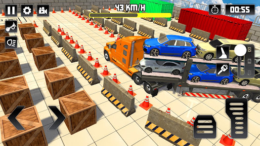 Imágen 7 Transport Truck Parking Games android