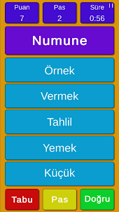 Tabuu - Kelime Anlatma Oyunu