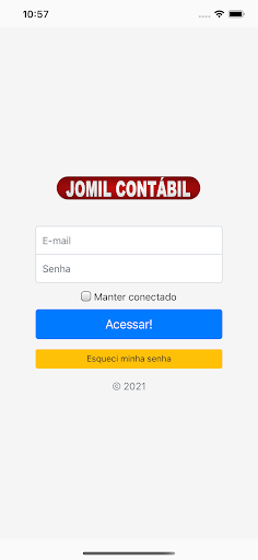 Android application Jomil Contábil screenshort