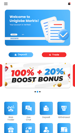 Uniglobe Markets Screen 3