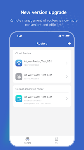 Android application MeshGo screenshort
