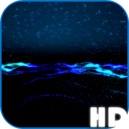 Icon image 3D Blue Waves Live Wallpaper