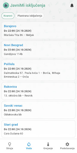 JavniMi isključenja screenshot 1
