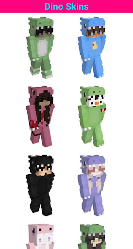 Dino Skins For Minecraft
