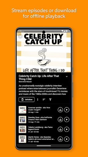 Anytime Podcast Player Screenshot 2 - AppWisp.com