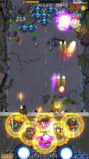 Cyber War: Idle Tower Defense Games screenshots 15