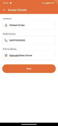 BigBoy Request Screen 2