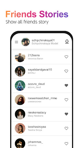 Android application Story Saver screenshort