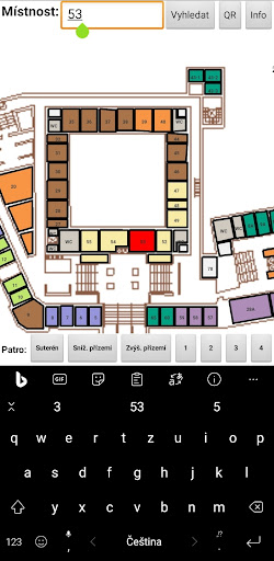 Mapa krajského úřadu JMK Screen 2