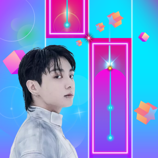 3D - Jungkook Piano Tiles logo
