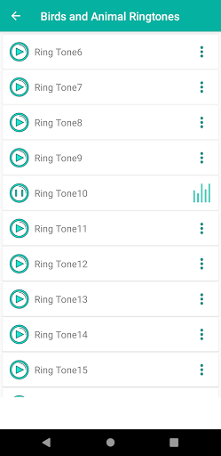 Birds & Animal Ring Tones Screen 3