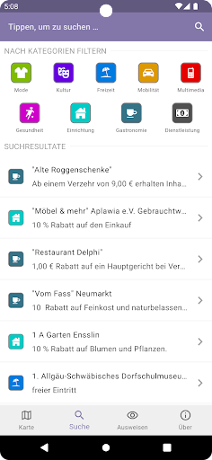 Ehrenamtskarte Bayern Screen 3
