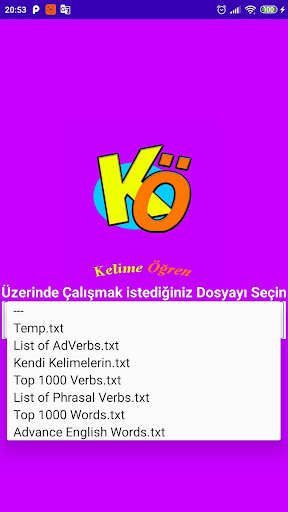 Kelime Öğren Screen 2