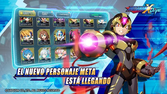Mega Man X Dive – Mega Menú 2