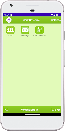 Android application Work Schedule Maker screenshort
