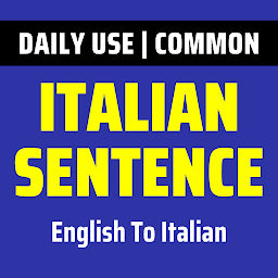 Italian To English Sentence հավելվածի պատկերակի նկար