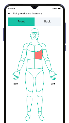 Daily Health Log App Screen 3