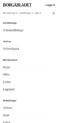 ÖN Nyheter Screen 2