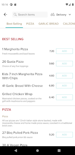Casa Della Pizza Screen 3