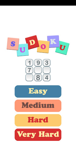 Android application Simple Sudoku screenshort