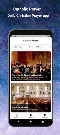 Android application All Catholic Prayers withAudio screenshort