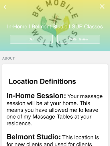 Be Mobile Wellness App