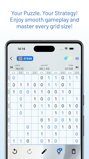 Binaris 1001 - binary puzzles 3