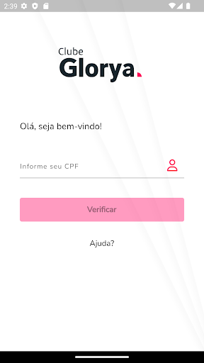 Android application Clube Glorya screenshort