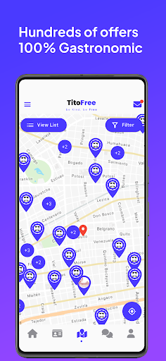 Android application TitoFree screenshort