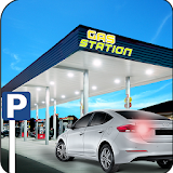 Gas Station car parking: City Service icon