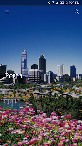 Android application Perth Travel Guide screenshort
